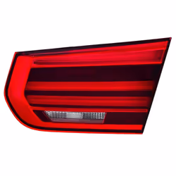 Rear light; HELLA; Right Inner Section H21W 12 with bulb holder, with bulb; for BMW; 63217369120, 7369120