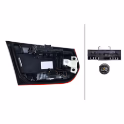 HELLA 2SK 012 148-421 Rear light Right Inner Section H21W 12 with bulb holder, with bulb BMW: 3 Saloon, 3 Touring - Additional view 4