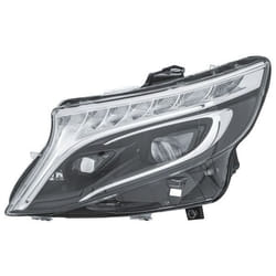 HELLA 1EX 011 284-271 Headlights Left LED LED for right-hand traffic MERCEDES-BENZ: Vito Dualiner
