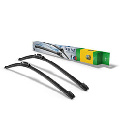Wiper blade Hella Easy Set Oe 9XW 358 164-121 Front Flat wiper blade for left-hand drive vehicles VOLKSWAGEN: Golf 7, Polo VI, Golf 7 Variant