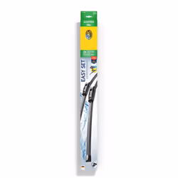 Wiper blade; HELLA; Easy Set Upgrade; 500, 450 Front Flat wiper blade for left-hand drive vehicles; for SUZUKI, HONDA, TOYOTA ...