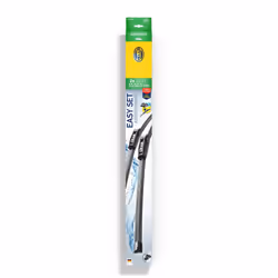 Wiper blade; HELLA; Easy Set Upgrade; 550, 525 Front Flat wiper blade for left-hand drive vehicles; for LAND ROVER, SAAB, MER ...