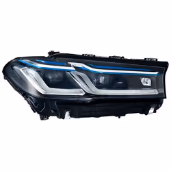 Headlights; HELLA; Right LED, Laser with hybrid technology 12 for right-hand traffic; for BMW; 63119479268, 63119850588, 9479 ...
