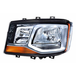 HELLA 1EH 011 804-051 Headlights Left H7 Halogen 24 for right-hand traffic