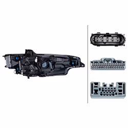 Headlights; HELLA; Left LED LED 12 for right-hand traffic; for VOLVO; 32338001