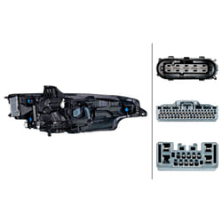 HELLA 1EX 013 508-911 Headlights Left LED LED 12 for right-hand traffic VOLVO: V60 II