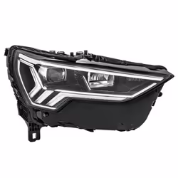Headlights; HELLA; Right LED LED 12 for right-hand traffic; for AUDI; 83A941774