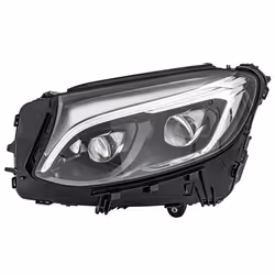 Headlights; HELLA; Left LED LED 12 for right-hand traffic; for MERCEDES-BENZ; 2539061501, A2539061501