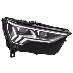 Headlights; HELLA; Right LED Matrix 12 for right-hand traffic; for AUDI; 83A941784