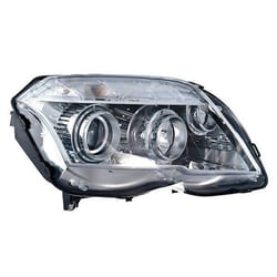 HELLA 1EG 354 878-021 Headlights Right H7/H7, W5W, WY5W, PY21W Bulb Technology 12 for right-hand traffic