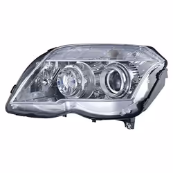 Headlights; HELLA; Left D1S Bi-Xenon 12 for right-hand traffic; for MERCEDES-BENZ; 2048208859, A2048208859