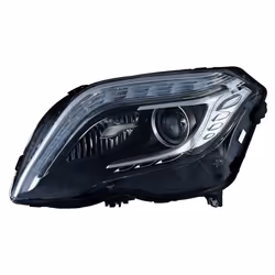 Headlights; HELLA; Left D1S Bi-Xenon 12 for right-hand traffic; for ABARTH, MERCEDES-BENZ; 2048202339, A2048202339