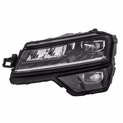 Headlights; HELLA; Left LED LED 12 for right-hand traffic; for SKODA; 57B941017B