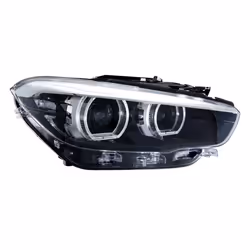 Headlights; HELLA; Right LED LED 12 for right-hand traffic; for BMW; 63118492456