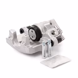 HELLA 8AN 355 797-651 Brake caliper Aluminium without holder FORD: KUGA 2, FOCUS 3, C-Max 2, VOLVO: V40 Hatchback, C30, V50, MAZDA: 3 Hatchback