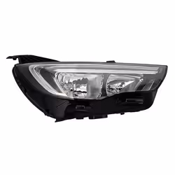 Headlights; HELLA; Left H7 with hybrid technology 12 for right-hand traffic; for OPEL; YP00015780