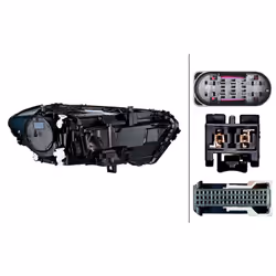 Headlights; HELLA; Left LED LED 12 for right-hand traffic; for MERCEDES-BENZ; 1779066304, A1779066304