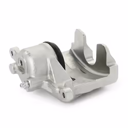 HELLA 8AN 355 799-031 Brake caliper Grey Cast Iron without holder VAUXHALL: Astra Mk6 Kombi, Astra Mk6, Astra Mk6 GTC