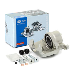 HELLA 8AN 355 794-581 Brake caliper without holder NISSAN: Qashqai / Qashqai+2 I, X-Trail, Qashqai / Qashqai+2 I Van