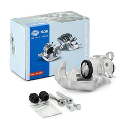 HELLA 8AN 355 794-071 Brake caliper without holder PEUGEOT: 208 I Hatchback, 207 Hatchback, 2008 Estate, CITROËN: DS3 Hatchback, C2 Hatchback