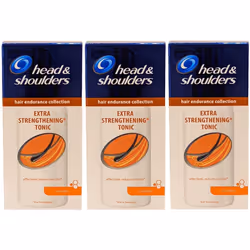 3 x Head & Shoulders Extra Strengthening Hair Tonic Treatment 50ml