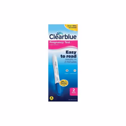 2pc Clearblue Fast & Easy Pregnancy Tests | Pregnancy Test Twin Pack