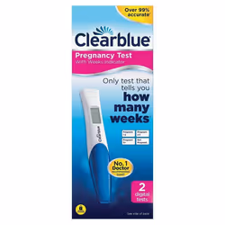 2pk Clearblue Digital Pregnancy Test With Weeks Indicator