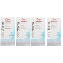 ) Wella Colour Charm Permanent Liquid Hair Toner - 42ml - T18 (x4