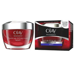 Olay Regenerist 3 Point Moisturiser Anti-Ageing Night Cream Ultra-Hydrating 50ml