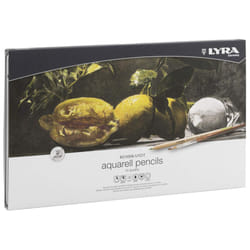 Lyra Rembrandt Aquarell Watercolor Pencils - 36 Vibrant Professional Watercolor Pencils for Artists and Students of All Ages - Water Color Pencils for