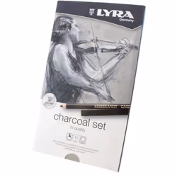 Lyra Rembrandt Charcoal Set - Assorted Set of Carbon and Charcoal Pencils and Accessories for Artists and Students of All Age ...