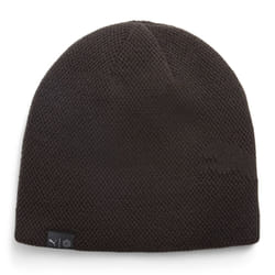 Puma Golf Mens 2024 WRMLBL Performance Reversible 'Cat' Logo Beanie Hat - One Size, Puma Black
