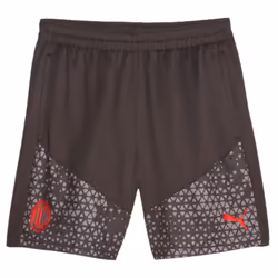 2023-2024 AC Milan Training Shorts (Black) - 3XL