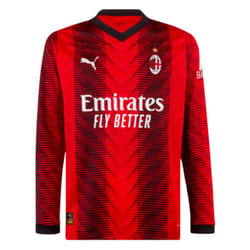 2023-2024 AC Milan Long Sleeve Home Shirt - M