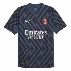 2023-2024 AC Milan Goalkeeper Home Shirt (Dark Night) - L