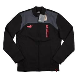 2023-2024 AC Milan FtblCulture Track Jacket (Black) - XXL