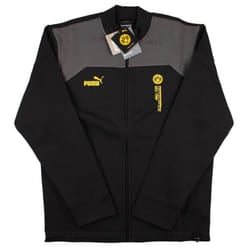 2023-2024 Borussia Dortmund FtblCulture Track Jacket (Black) - M