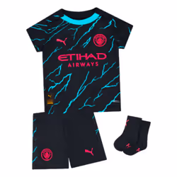 2023-2024 Man City Third Baby Kit - 6-9 Months