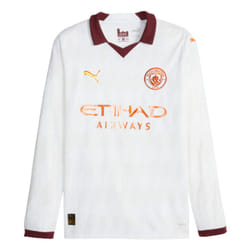 2023-2024 Man City Long Sleeve Away Shirt - S