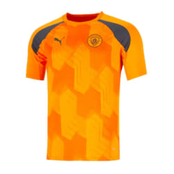 2023-2024 Man City Pre-Match Jersey (Orange) - L