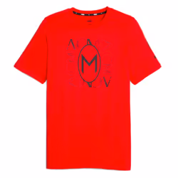 2023-2024 AC Milan FtblCore Graphic Tee (Red) - XL