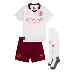 2023-2024 Man City Away Mini Kit - 5-6 Years