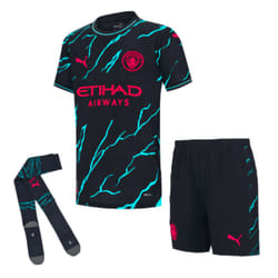 2023-2024 Man City Third Mini Kit - 2-3 Years