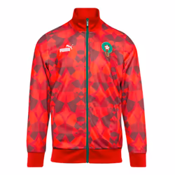 2023-2024 Morocco FtblCulture Track Jacket (Red) - XL