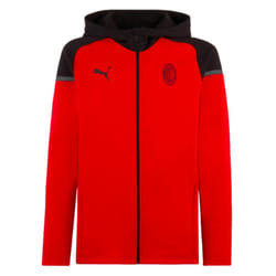 2023-2024 AC Milan Casuals Hooded Jacket (Red) - S