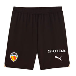 2023-2024 Valencia Home Shorts (Black) - XL