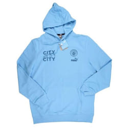 2023-2024 Man City FtblCore Graphic Hoody (Light Blue) - XXL