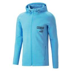 2023-2024 Man City Casuals Hooded Jacket (Blue Wash) - 3XL