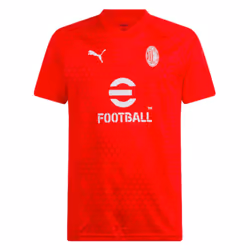 2023-2024 AC Milan Training Jersey (Red) - XXL