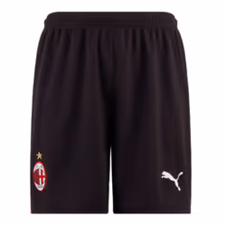 2023-2024 AC Milan Home Shorts (Black) - XXL